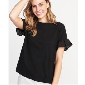 Old Navy NWT eyelet sleeve top